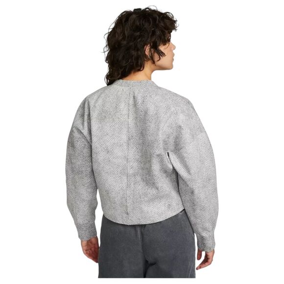 Nike Forward Tech Pack DQ7908-077 Therma-Fit Grey Crop Long Sleeve Large NEW - Picture 8 of 11